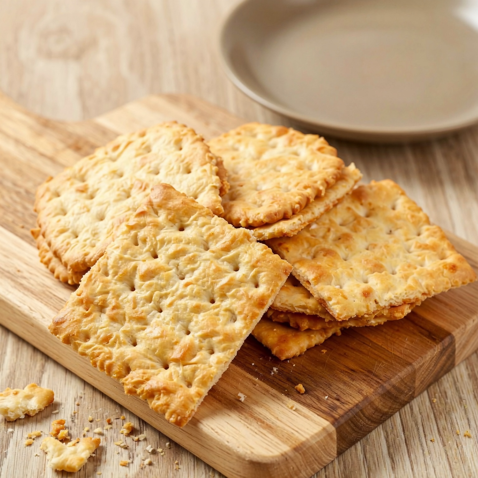 Manchego Spelt Crackers