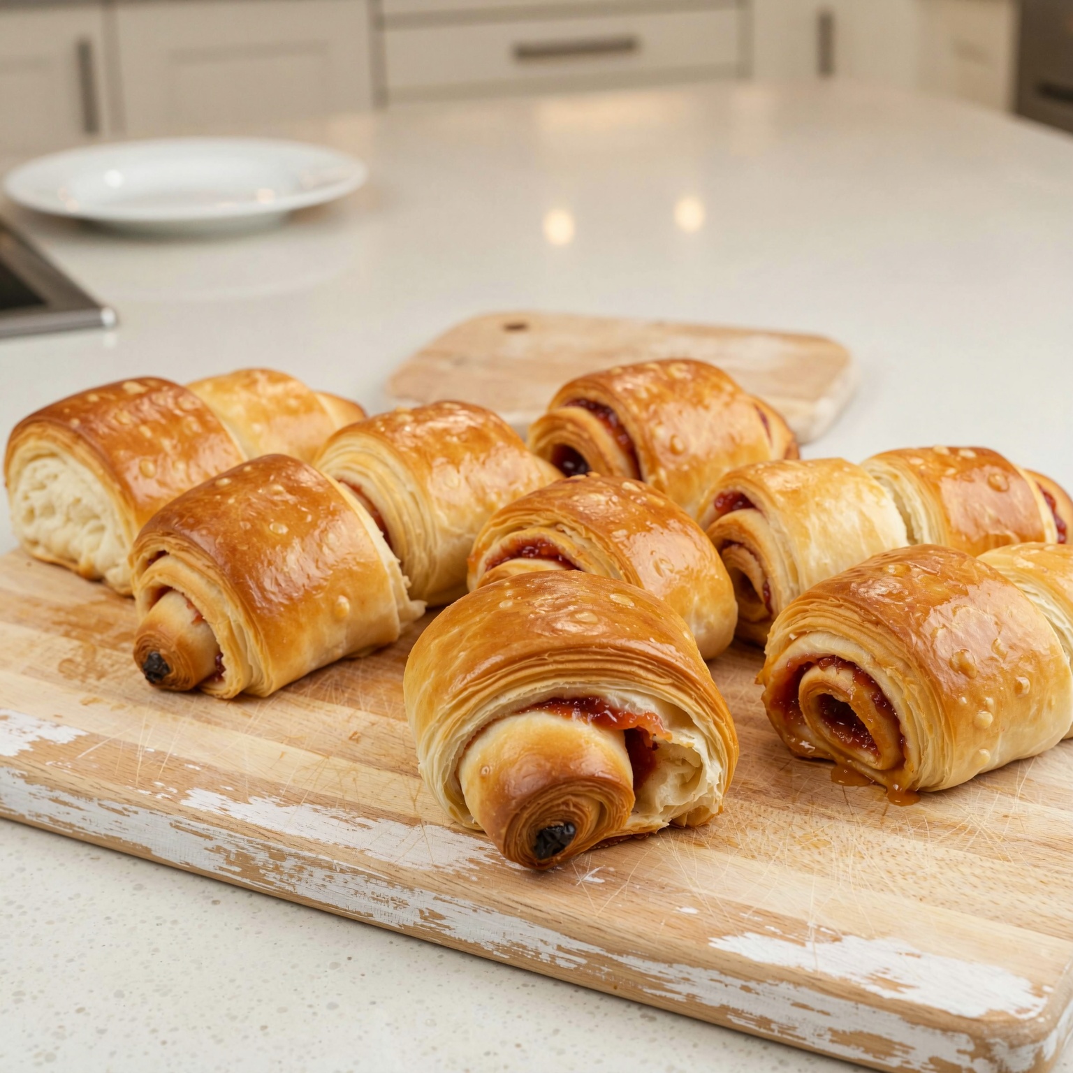 Buttery Jam-Filled Rolls