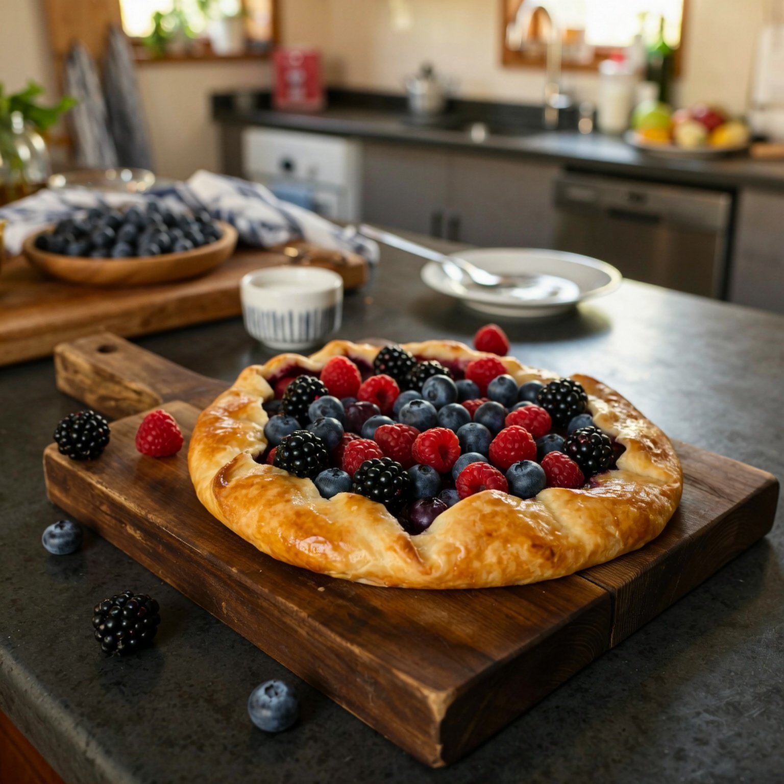 Mixed Berry Galette