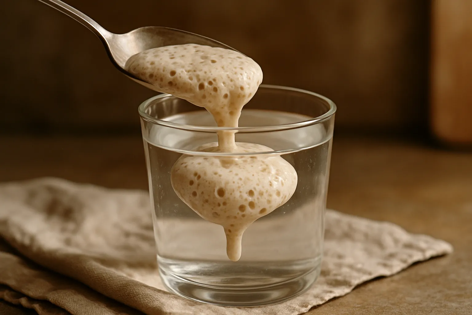 Why Is My Sourdough Starter Floating? The Float Test and What It Actually Means