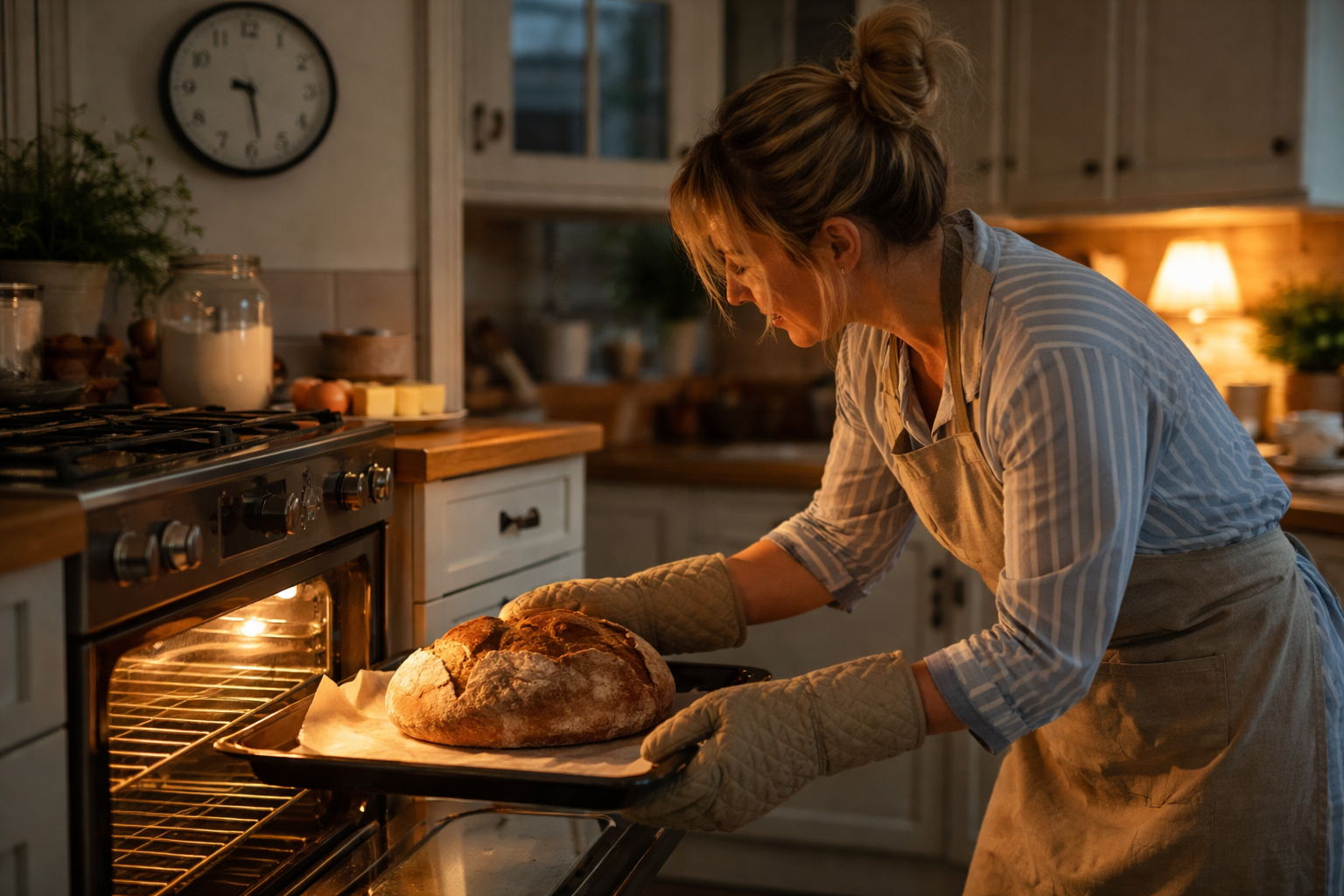 Bake Sourdough Before Work: A 5am Starter Routine That Actually Works (I Promise)