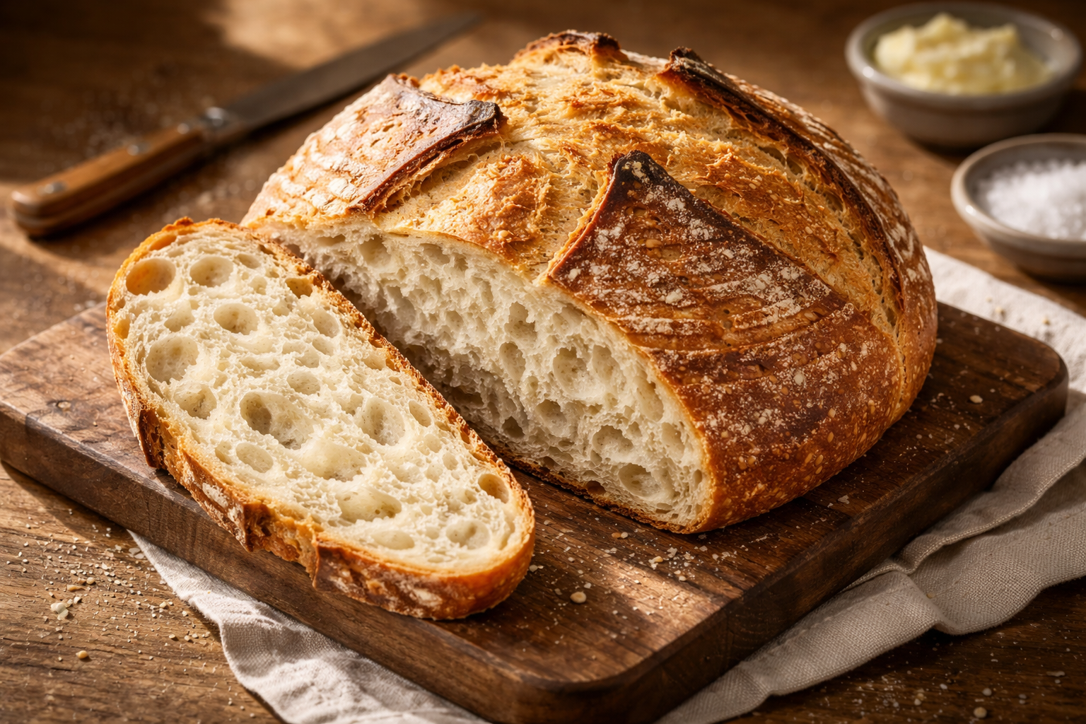 Classic White Sourdough Boule: The Recipe I've Made 200 Times and Still Love