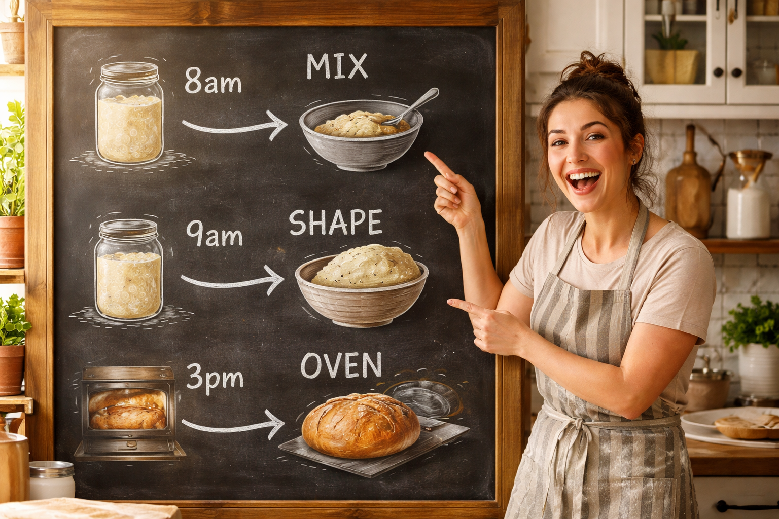 Same-Day Sourdough in 8 Hours: A Step-by-Step Timeline for Impatient Bakers Like Me