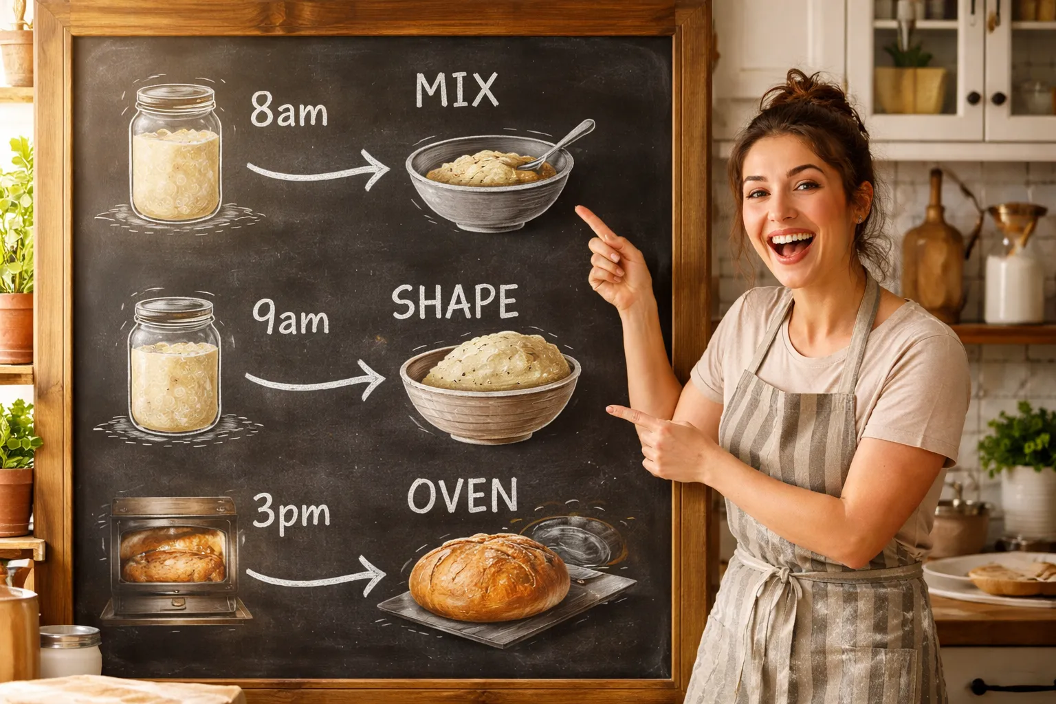 Same-Day Sourdough in 8 Hours: A Step-by-Step Timeline for Impatient Bakers Like Me