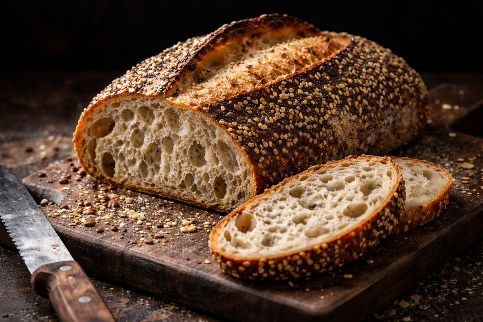Seeded Sourdough Batard: How I Made the Most Satisfying Loaf of My Baking Life