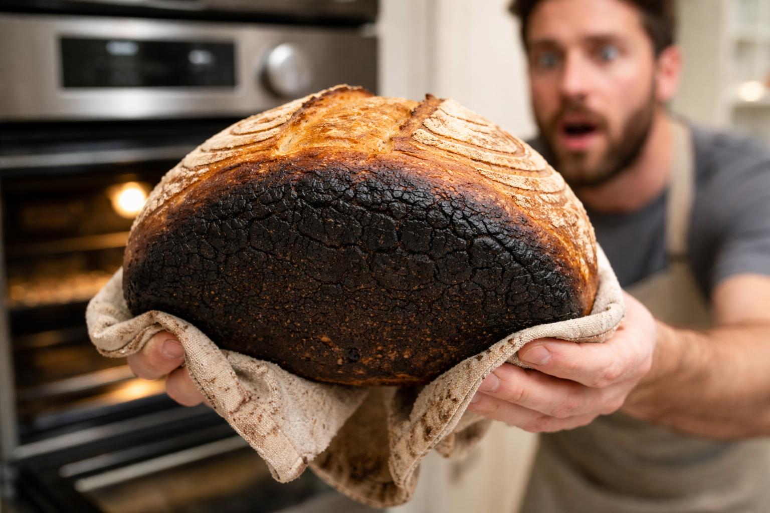 Sourdough Bottom Burns Before the Top Browns: How I Mapped My Oven's Hot Spots