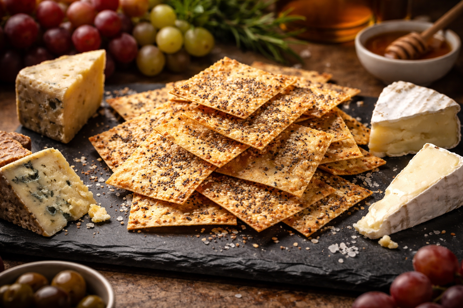 Sourdough Discard Crackers: The Snack That Made My Cheese Board Famous