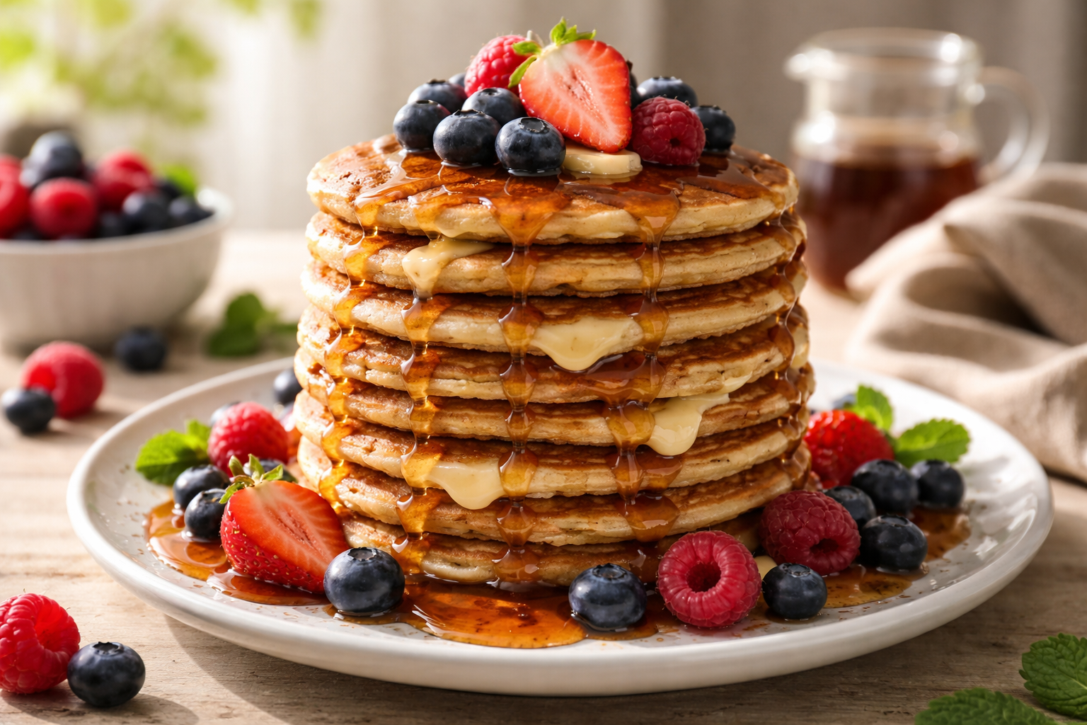 Sourdough Discard Pancakes: The Fluffy, Tangy Stack I Now Make Every Single Saturday