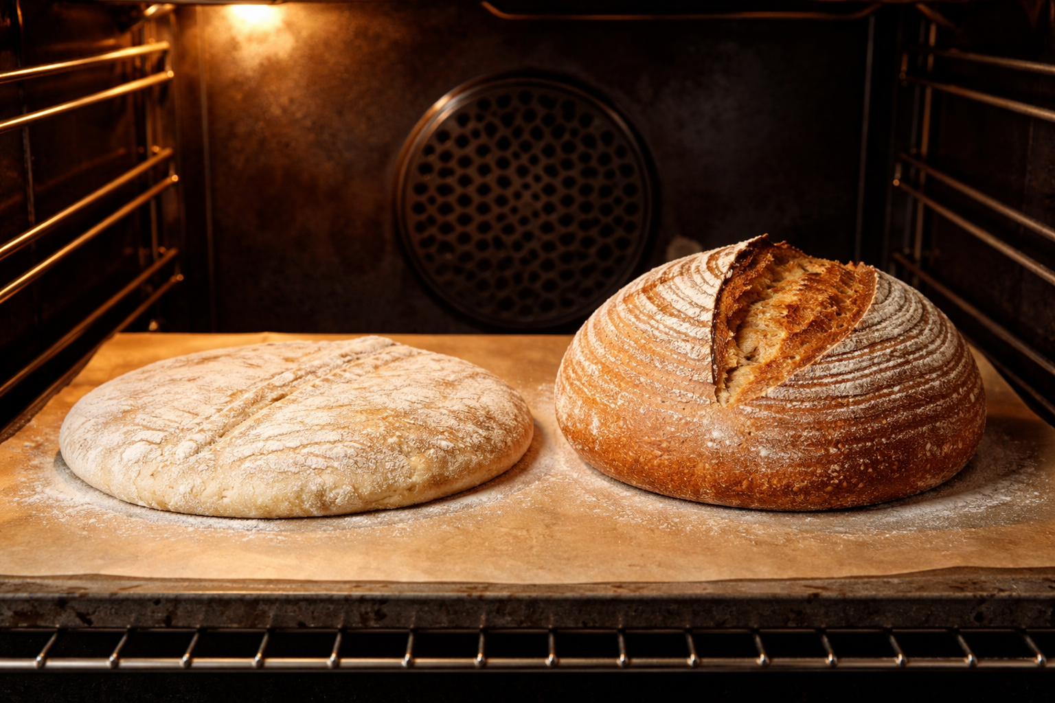Sourdough Spreading Flat Instead of Rising Up: What's Actually Happening and How to Fix It