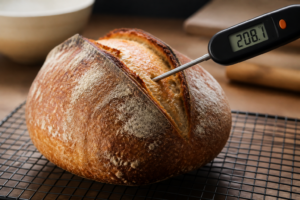 Sourdough Bread Internal Temperature: The Number That Finally Fixed My Gummy Loaves
