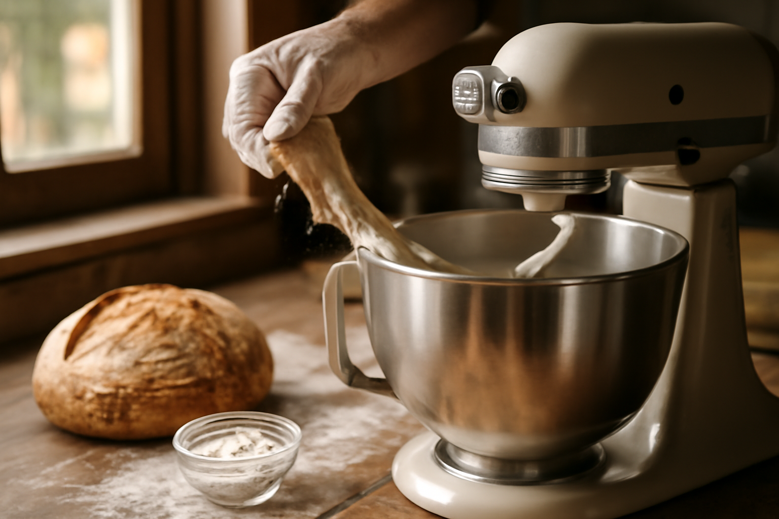 My KitchenAid Stand Mixer Handles Sourdough — But Only With This Hook