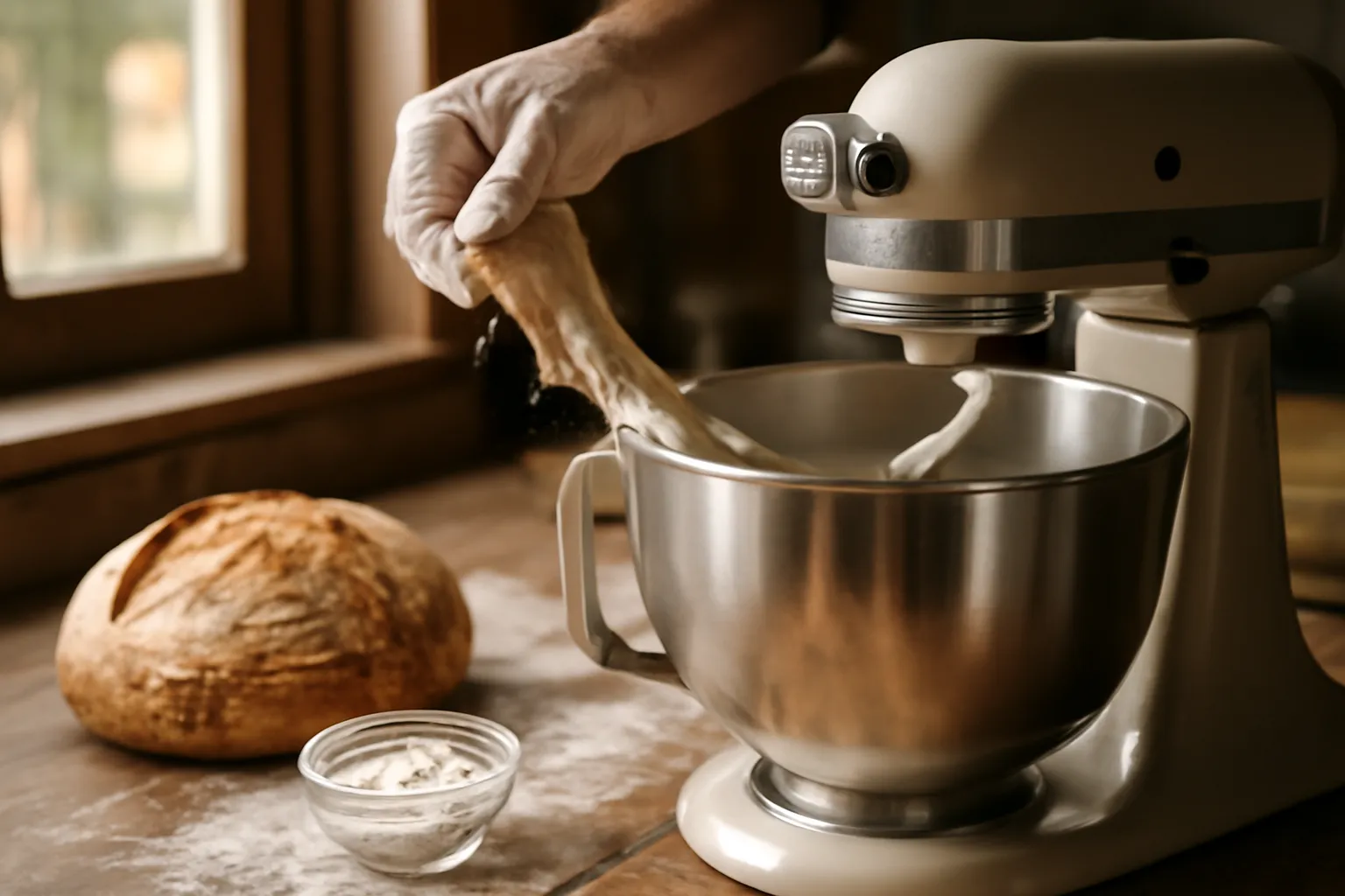 My KitchenAid Stand Mixer Handles Sourdough — But Only With This Hook