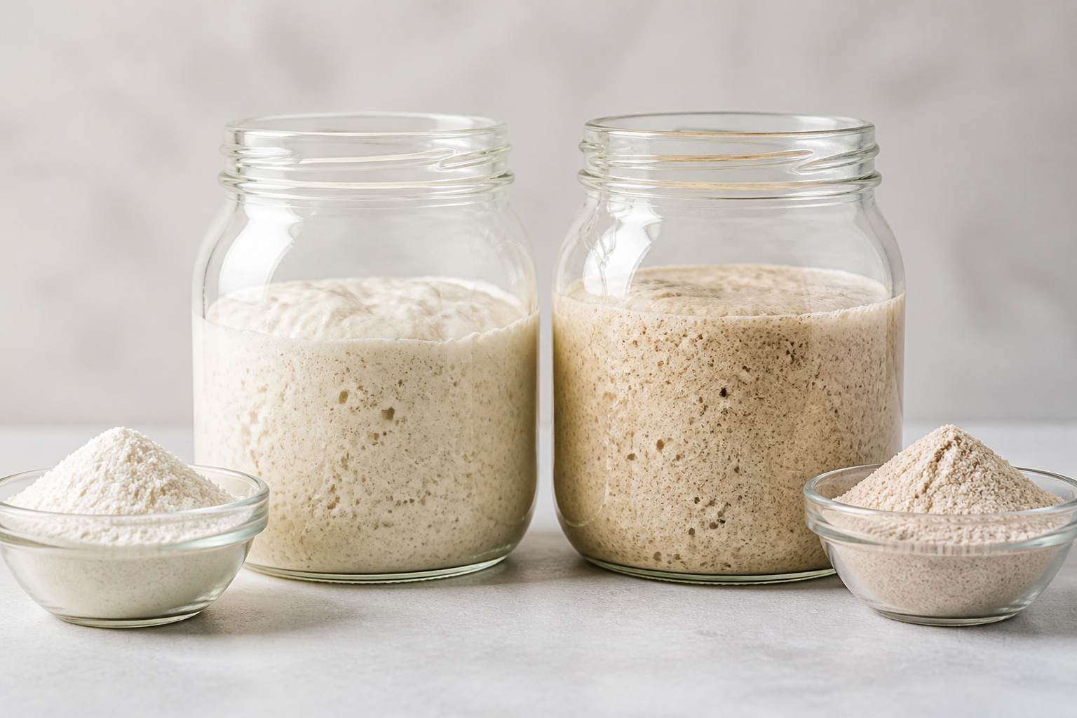 Rice Flour vs Wheat Flour for Capturing Local Wild Yeast: A Side-by-Side Test