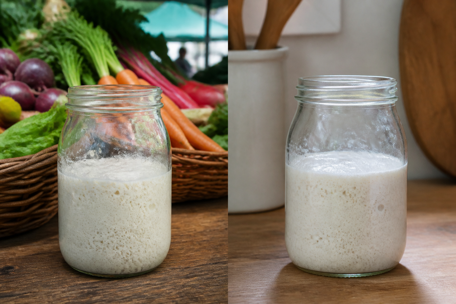 Wet Market Wild Yeast vs Home Kitchen Wild Yeast: Does Fermented Food Nearby Change Your Starter