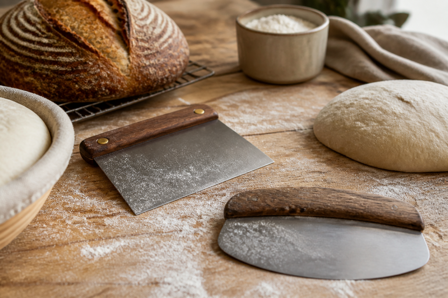 Best Dough Scrapers and Bench Knives for Sourdough: The Tool I Reach for 20 Times Every Bake